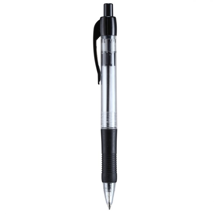 Στυλό Ball με κουμπί 1,0 μαύρο
