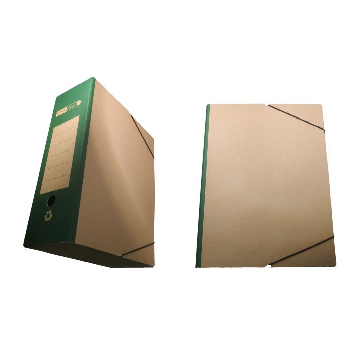 Κουτί με λάστιχο οικολογικό 26Χ36Χ12 Πράσινο