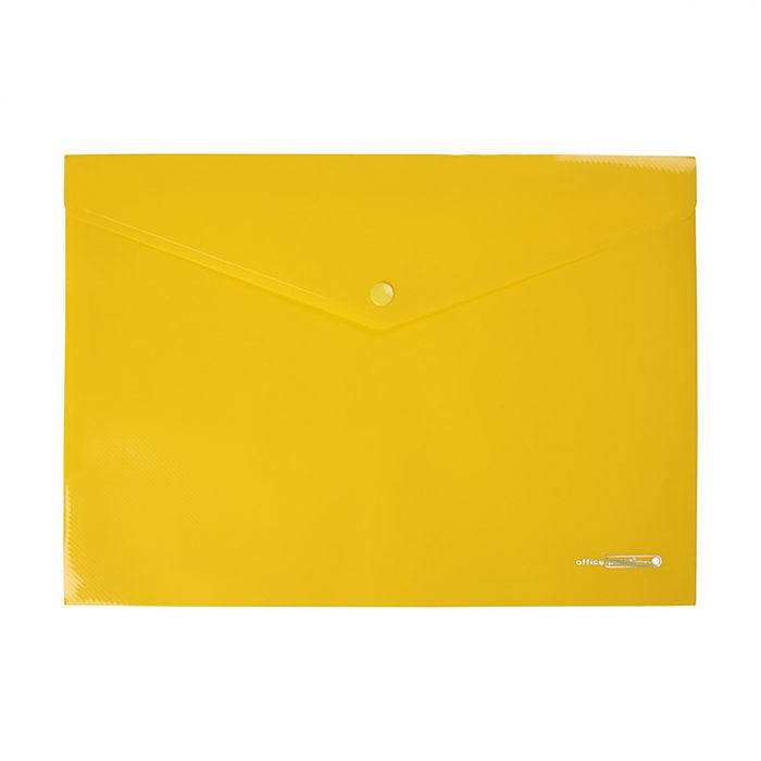 Φάκελος κουμπί Α4 κίτρινος