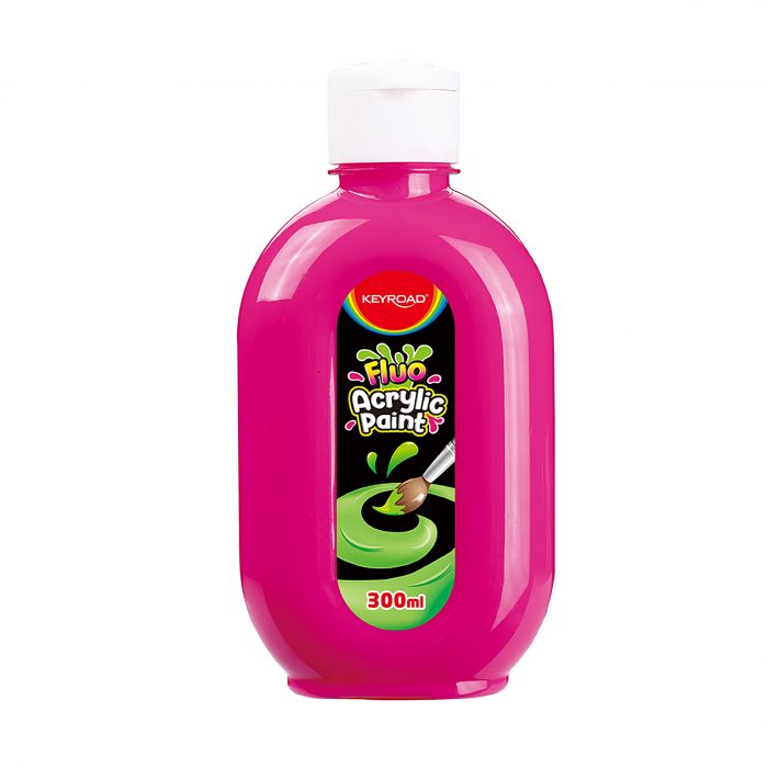 Μπουκάλι Ακρυλικό 300ml neon ροζ
