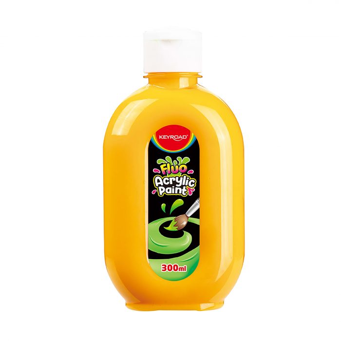 Μπουκάλι Ακρυλικό 300ml neon πορτοκαλί