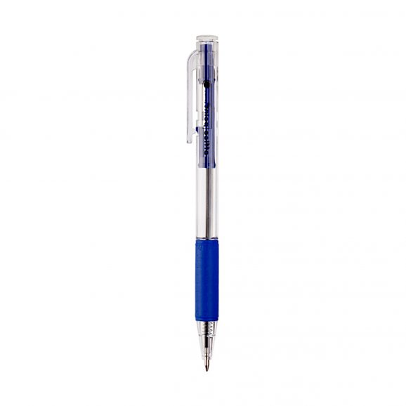 Στυλό klicker ball 0,7 μπλε σε συσκευασία