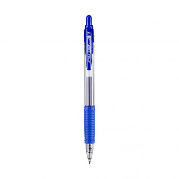 Στυλό klicker Gel 0,5 μπλε GS-672