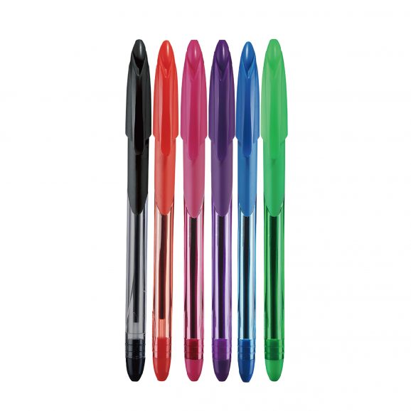 Στυλό Soft Jet Ball 0.7 διάφορα χρώματα - 180 τμχ