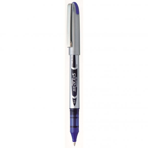 Στυλό Zebroller AX-5 silver 0.5mm μπλε