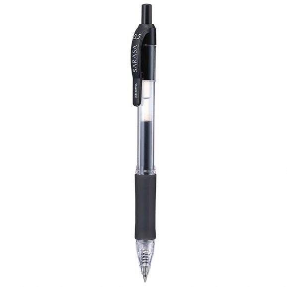 Στυλό gel Sarasa retractable 0.5mm μαύρο