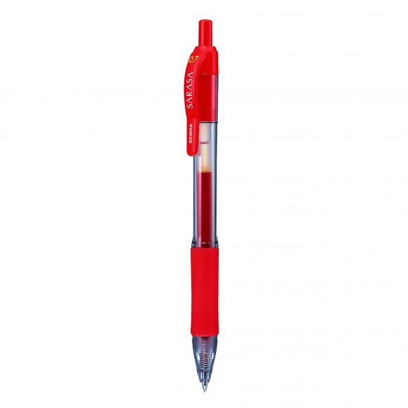 Στυλό gel Sarasa retractable 0.7mm κόκκινο