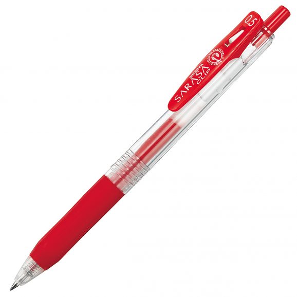 Στυλό gel Sarasa Clip Gel 0.5mm κόκκινο