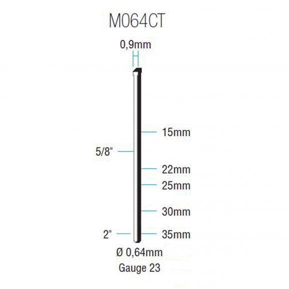 Καρφάκι σειράς Μ064CT 35mm