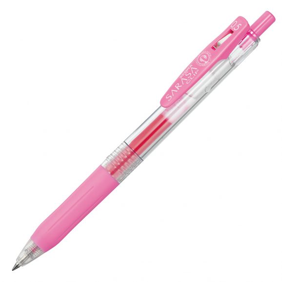 Στυλό gel Sarasa Clip Gel 0.5mm απαλό ροζ